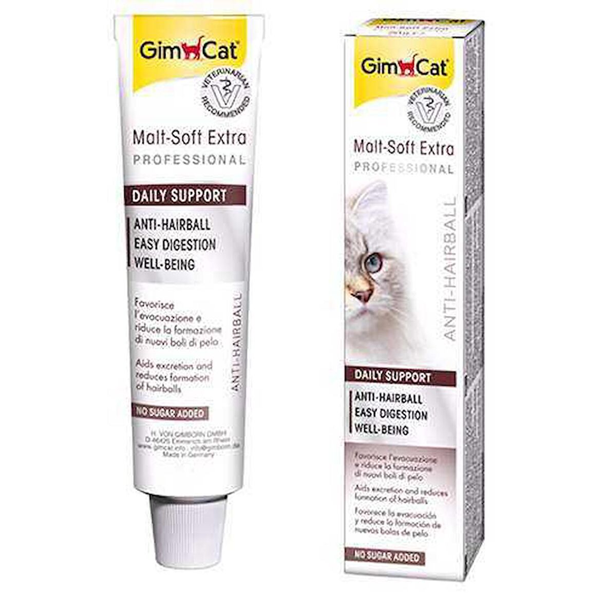 Gimcat Malt Soft Extra Tüy Yumağı Attıran Kedi Macunu 20 gr