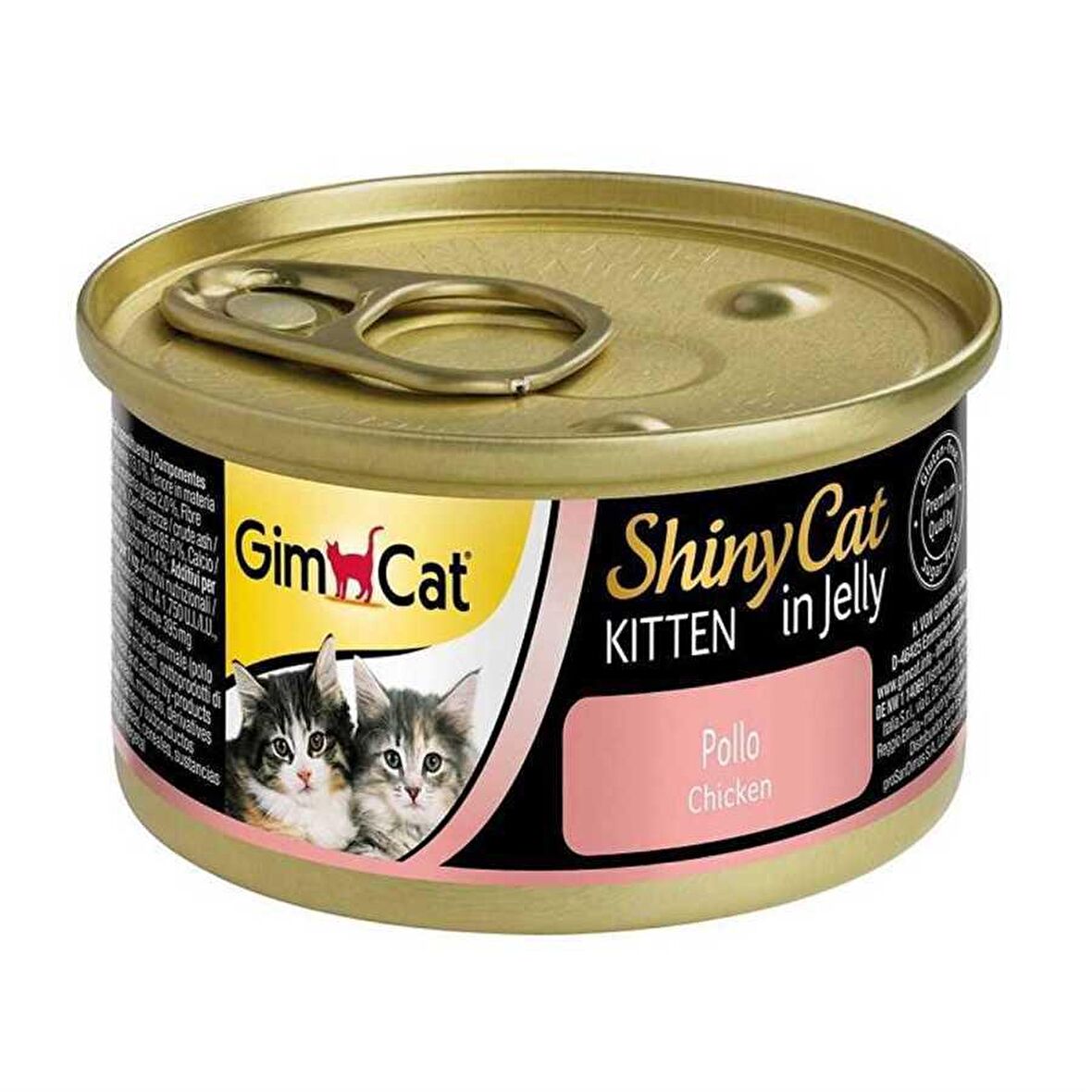 GimCat ShinyCat Tavuk Etli Jöleli Yavru Kedi Konservesi 70 Gr