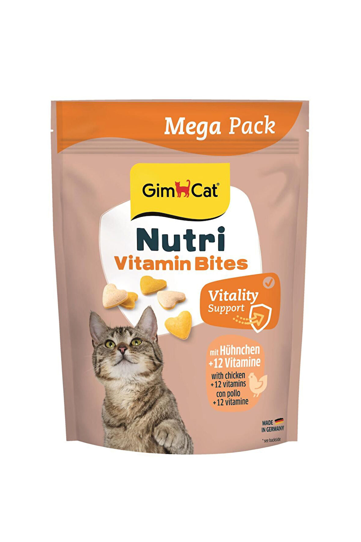 Nutri Vitaminli Tavuklu Kedi Ödülü 425 gr - Mega Boy - Zindelik Bakımı