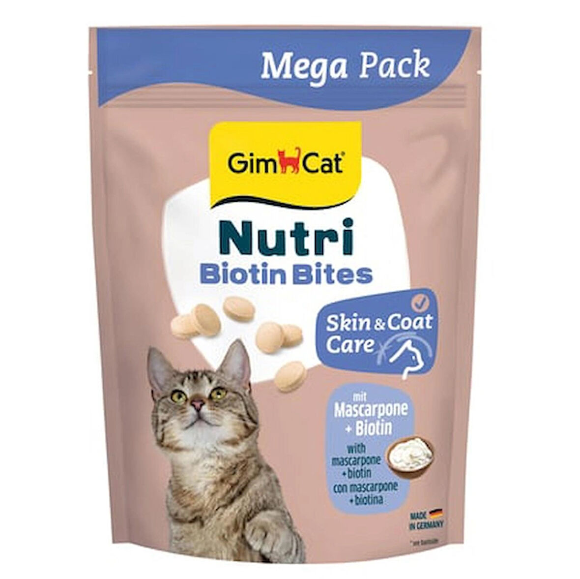 Gimcat Nutri Biotin Bites Mascarpone Peynirli Kedi Ödülü 425 gr