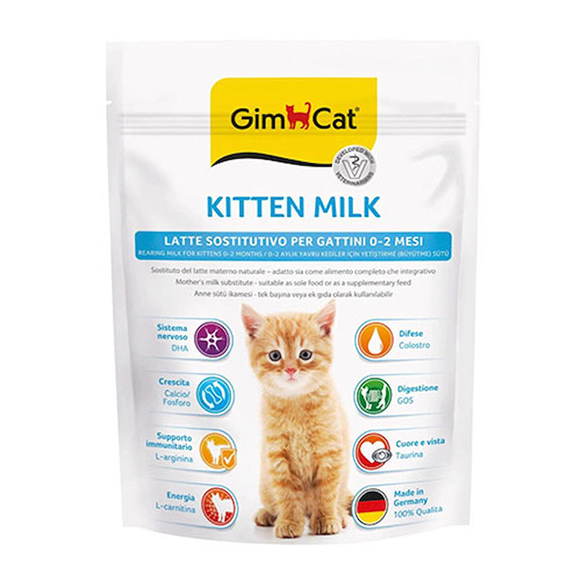 GimCat Yavru Kedi Süt Tozu 200 Gr 