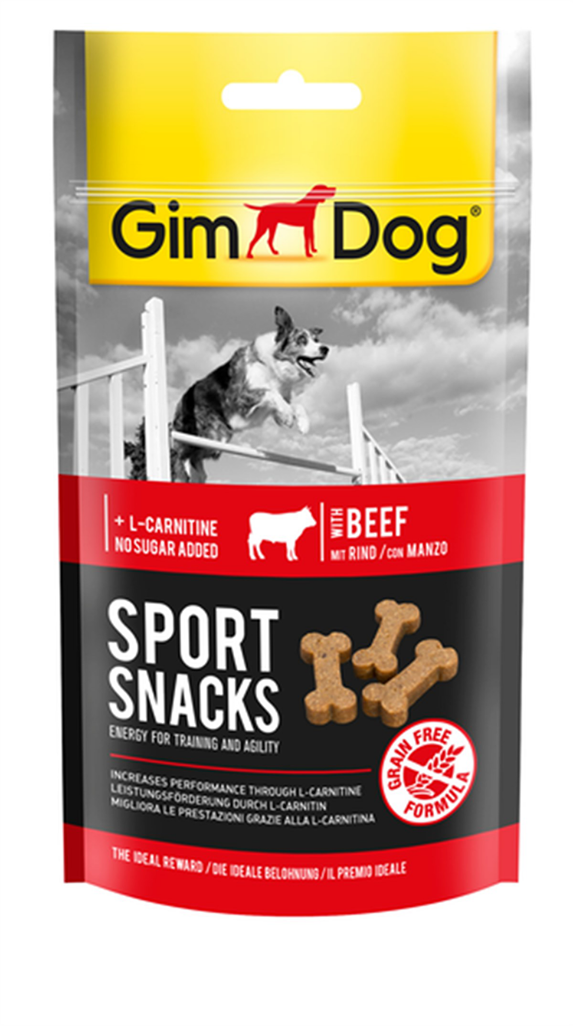 Gimdog Sport Snacks Sığır Etli Yetişkin Ödül Maması 60 gr 