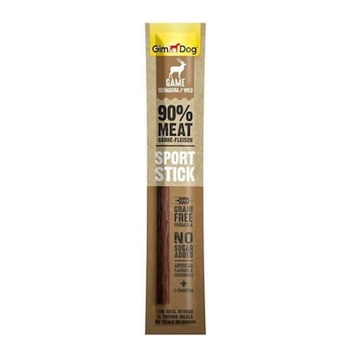 Gimdog Sticks Tahılsız Av Etli Köpek Ödül Çubuğu 12 Gr x 6