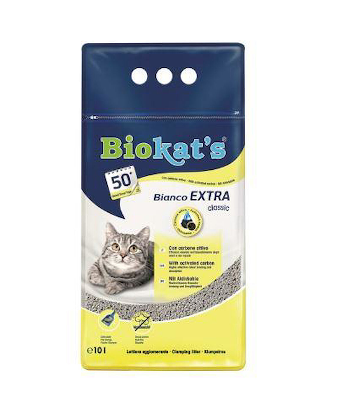 Biokats Kedi Kumu Bianco Extra 10 Lt