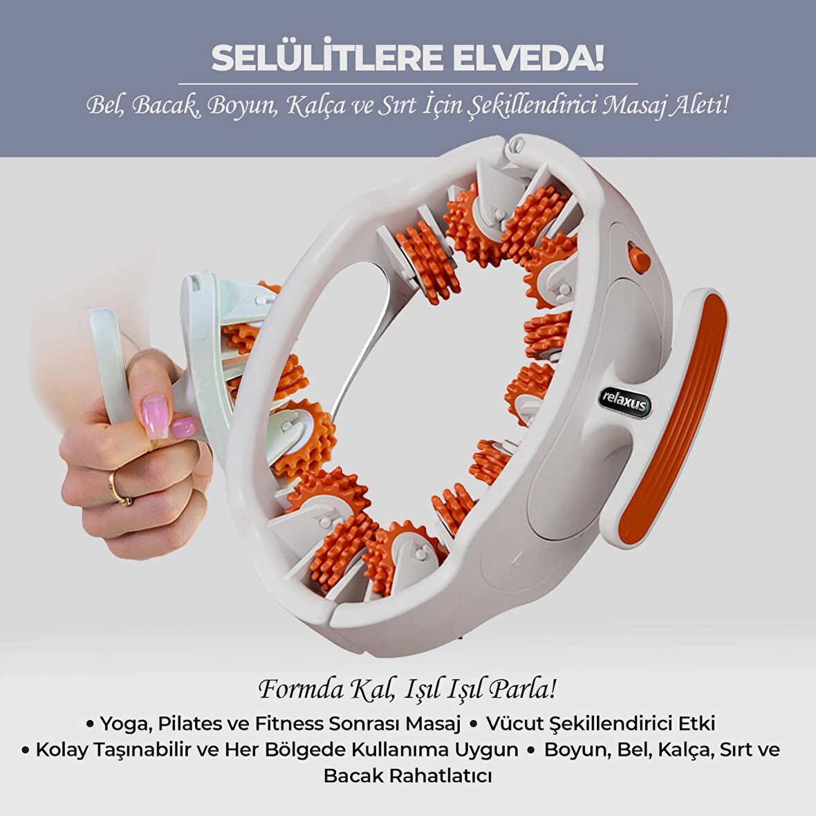 RELAXUS Selülit Giderici Masaj Aleti