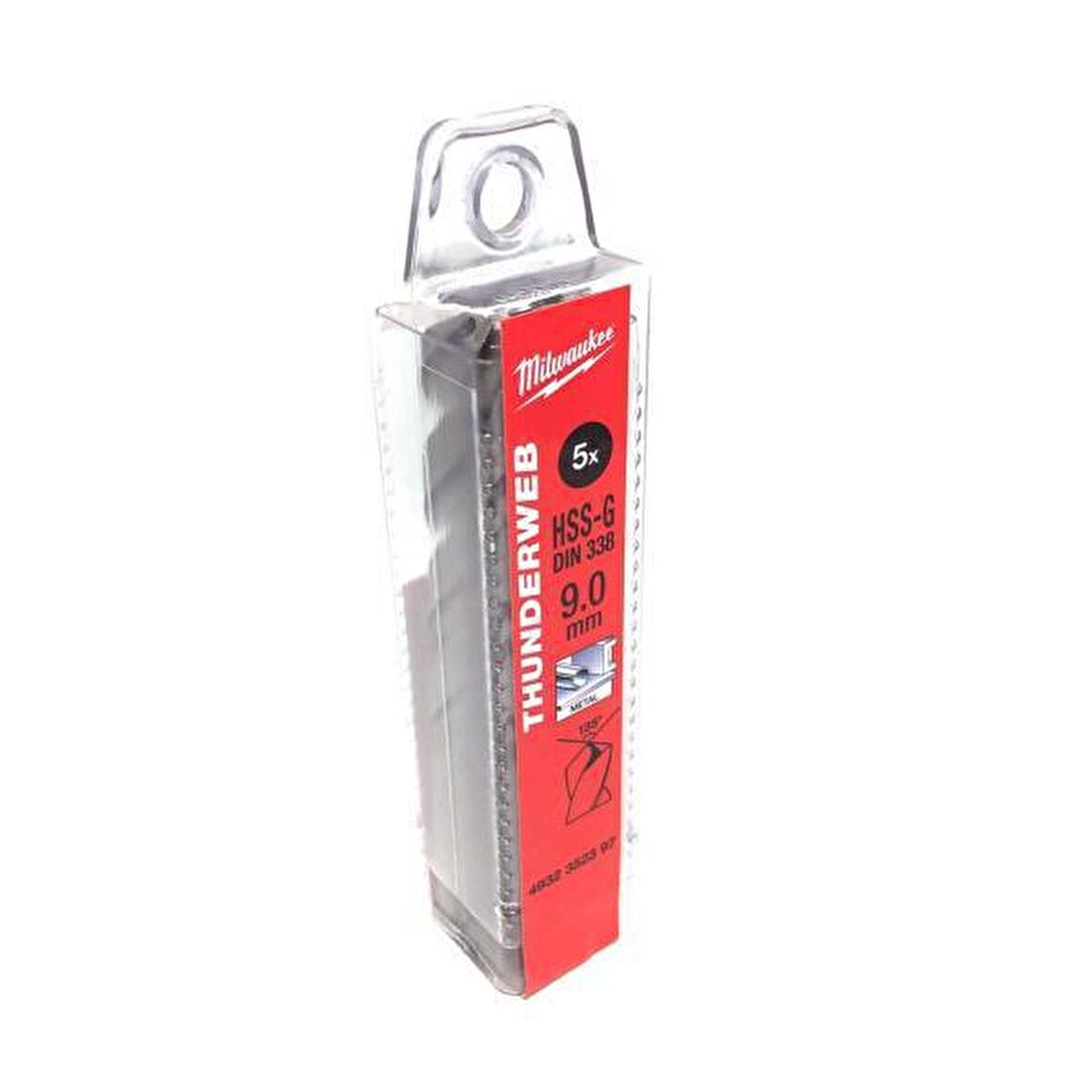 Milwaukee Metal Matkap Ucu Thunderweb Seri 9X125MM 5Lı PK