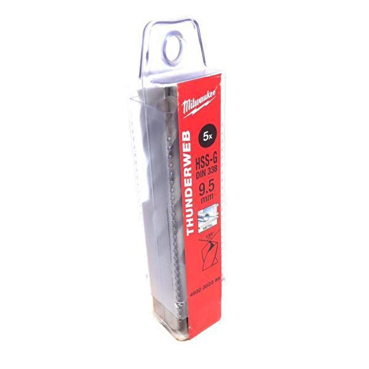 Milwaukee Metal Matkap Ucu Thunderweb Seri 9.5X125MM 5Li PK