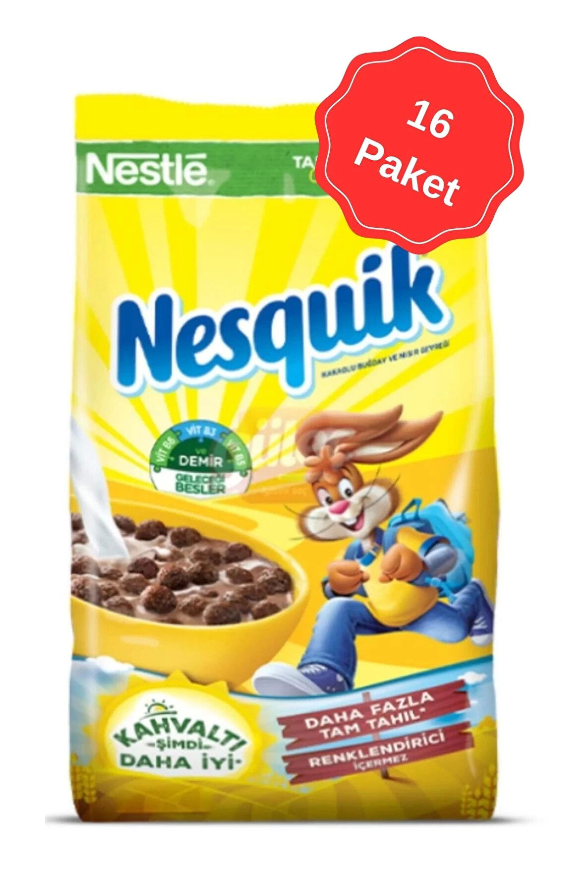 Nesquik Çikolatalı Mısır Gevreği 150G x 16 Adet