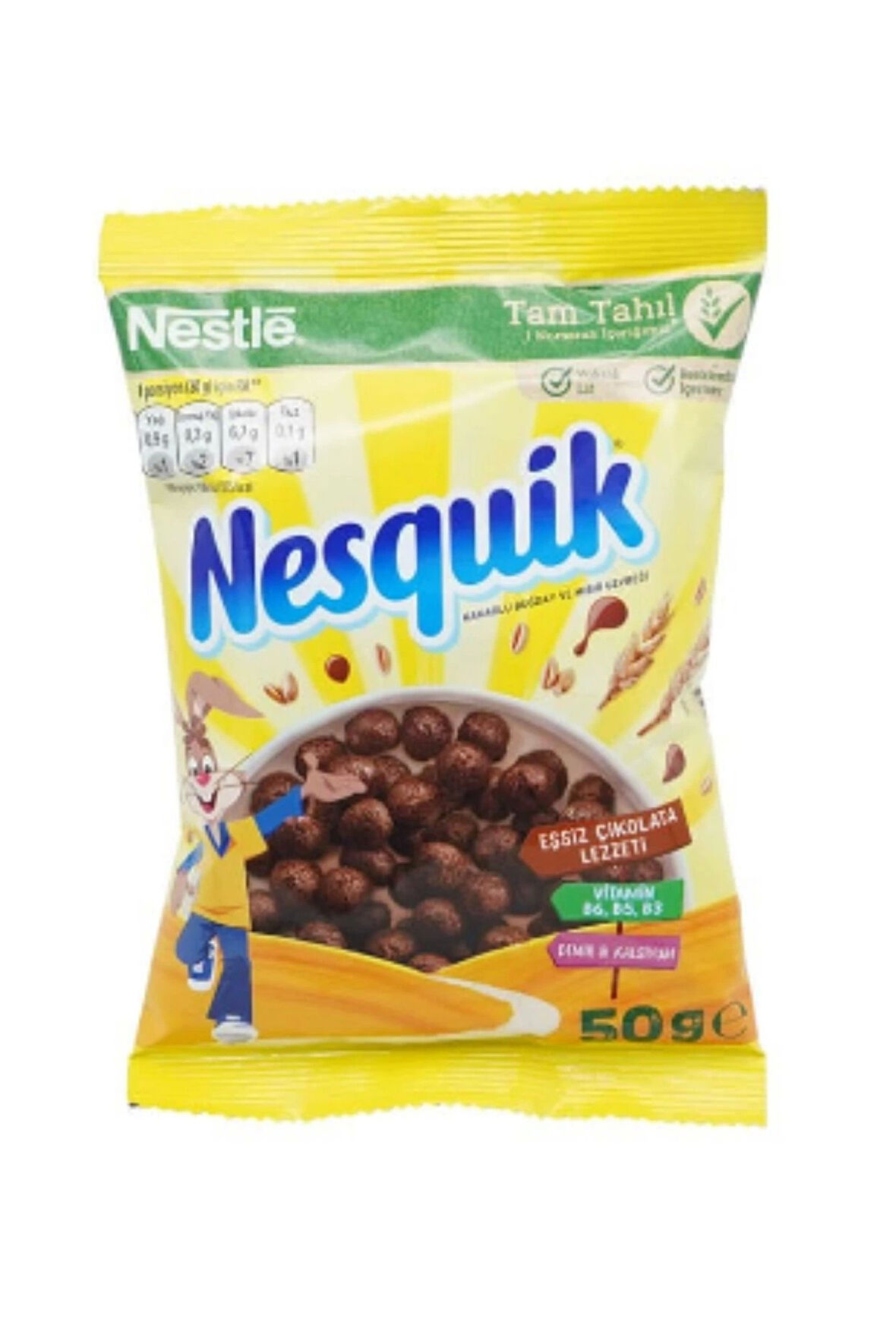 Nesquik Çikolatalı Mısır Gevreği 50g x 12 Adet