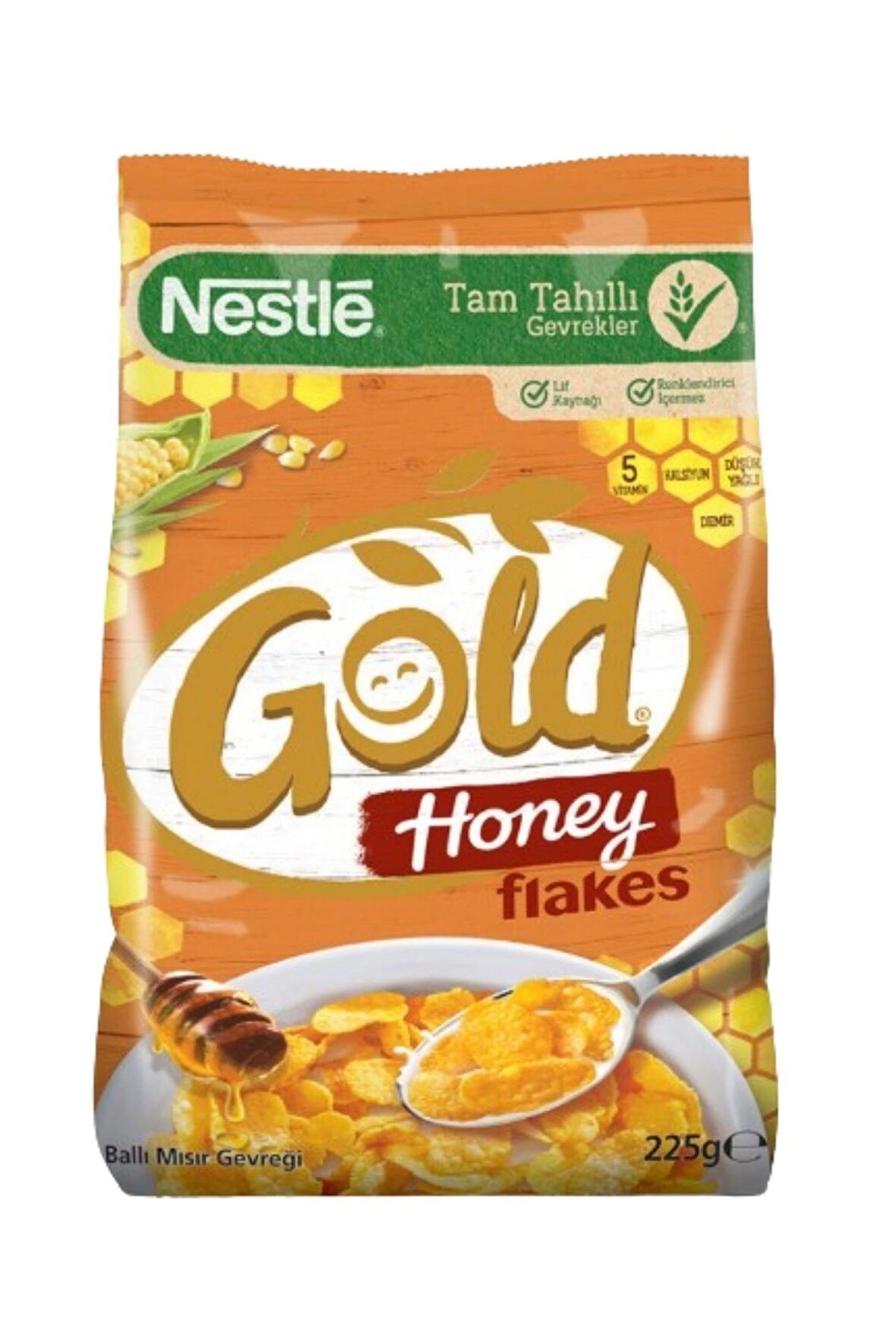 Gold Cornflakes Honey Ballı Mısır Gevreği 225G