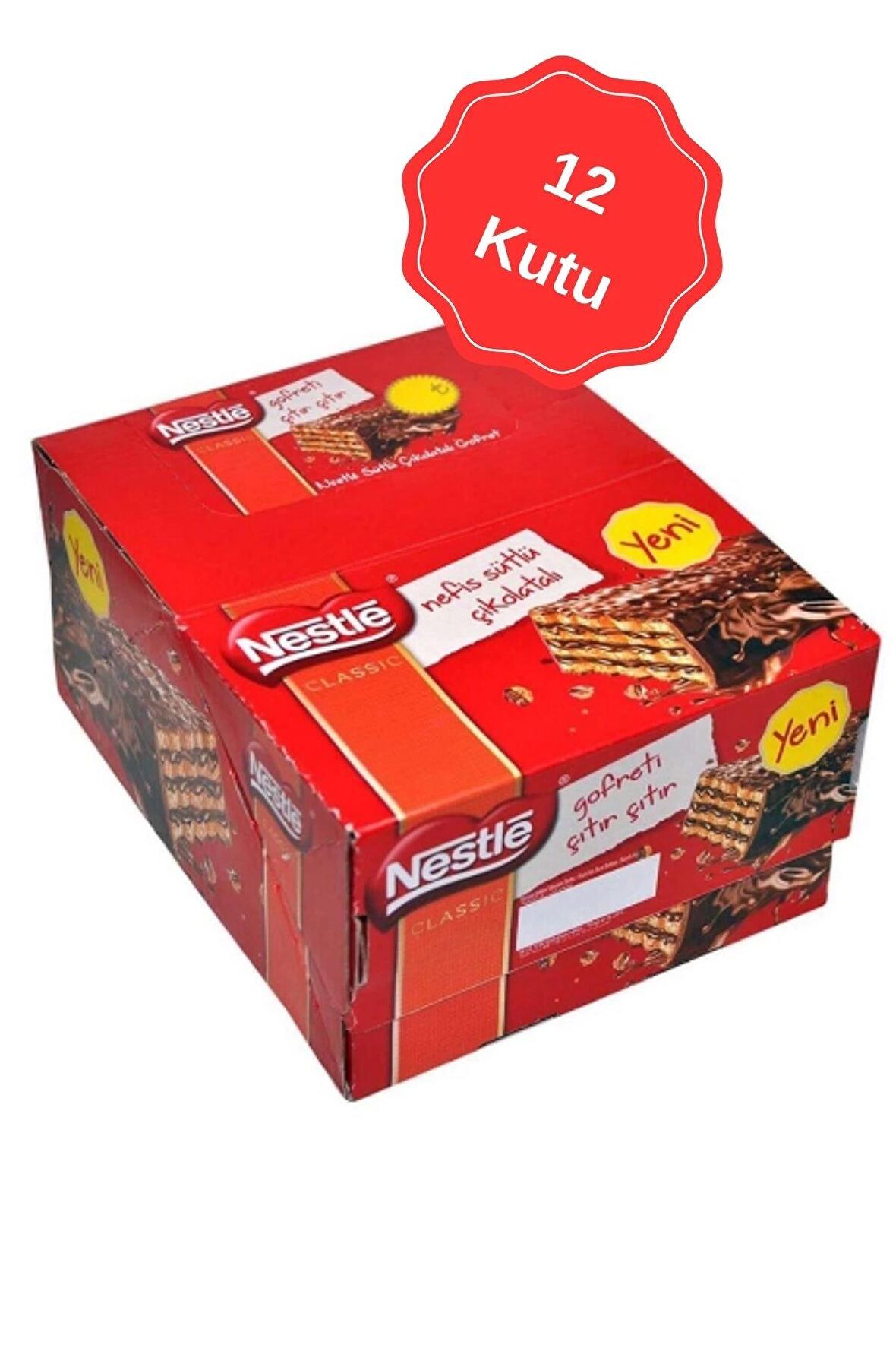 Nestle Çıtır Gofret 18G (30Lu x 12 Kutu)