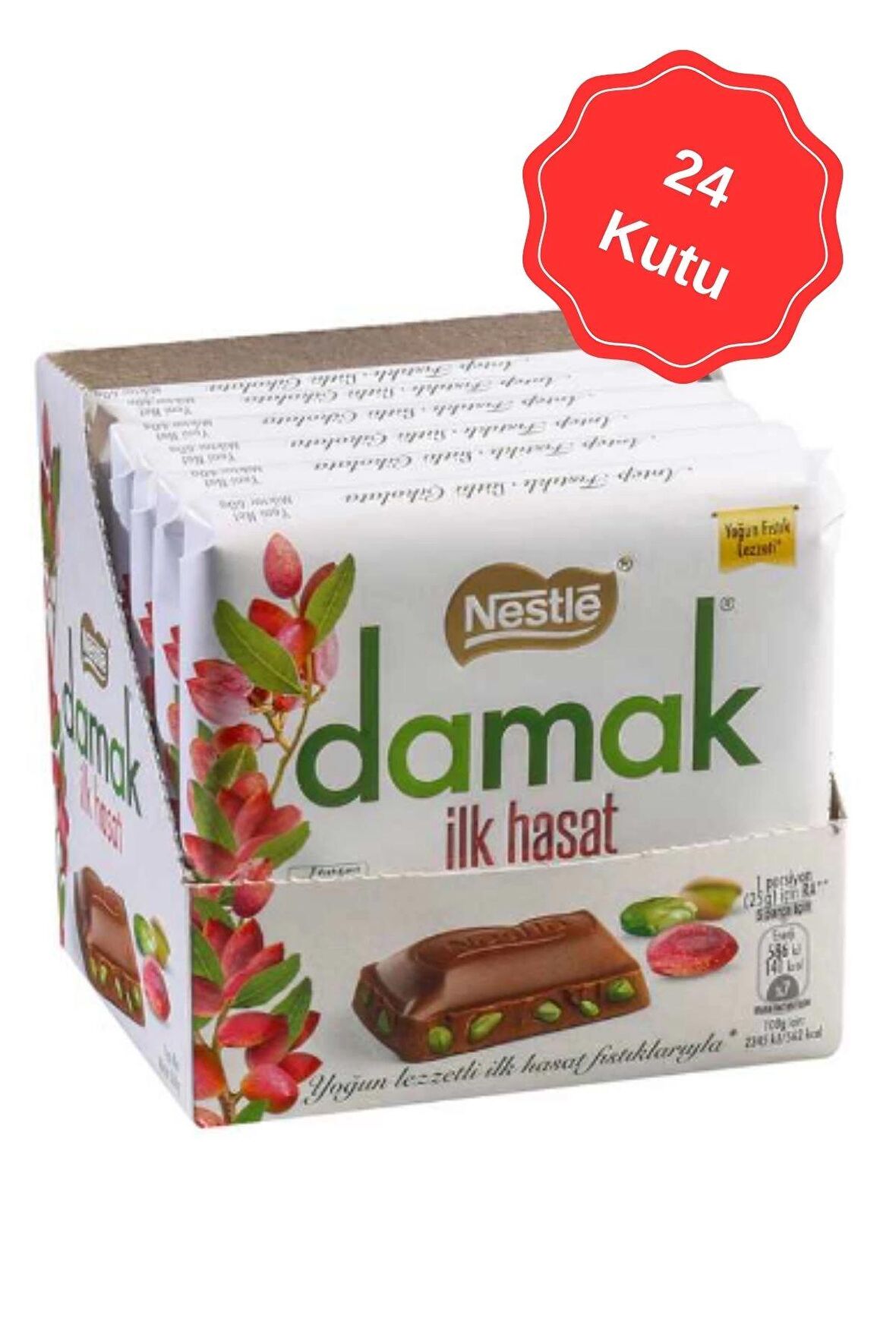 Damak İlk Hasat Çikolata 60G (6lı x 24 Kutu)