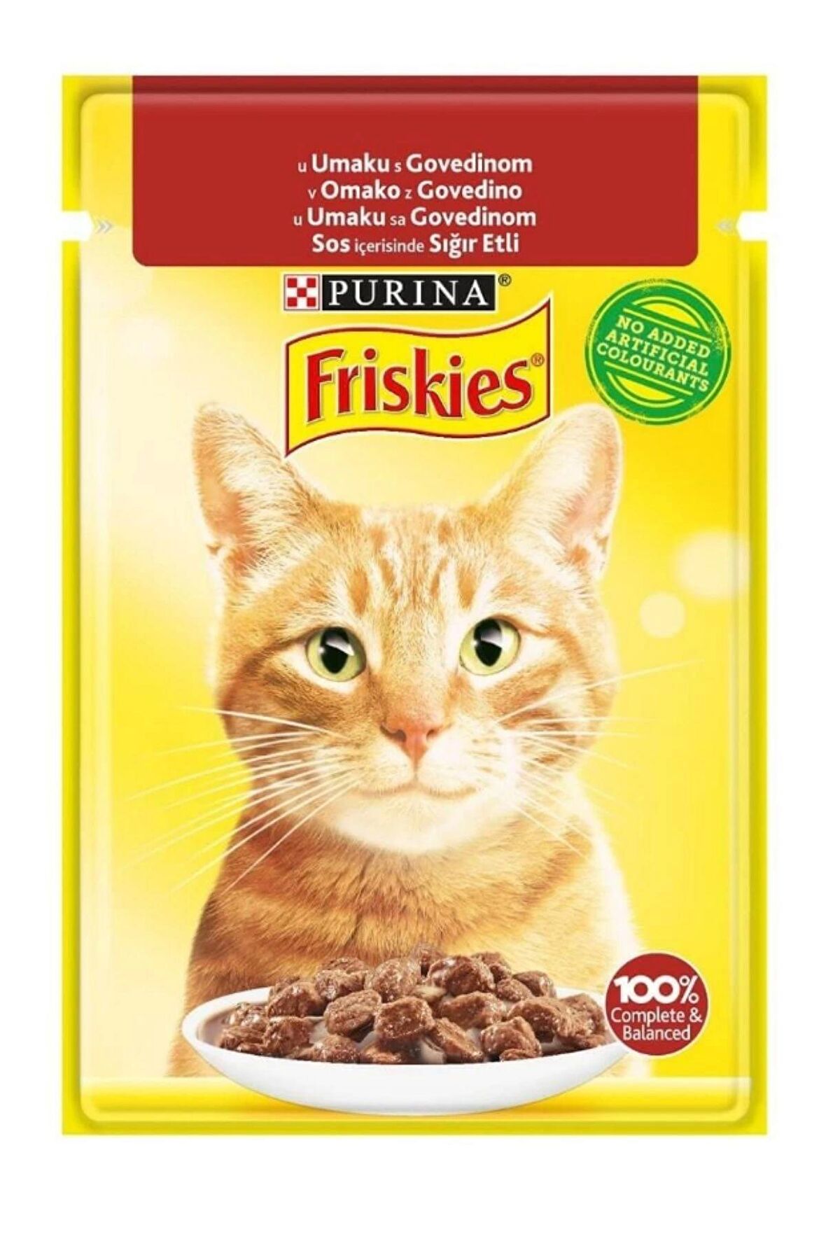 Friskies Sığır Etli Yaş Kedi Maması 85 Gr x 26 Adet