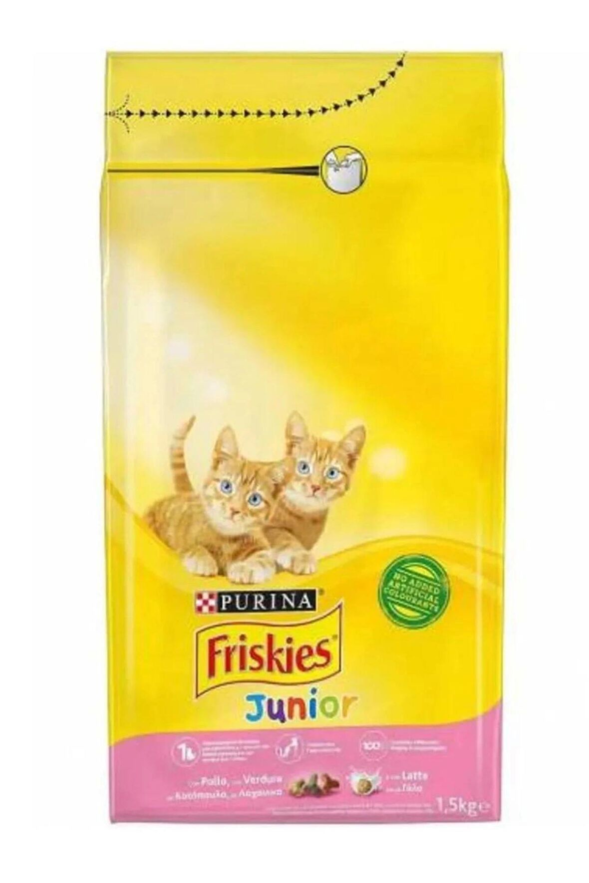 Friskies Sütlü Tavuklu Yavru Kedi Kuru Maması 1.5 Kg