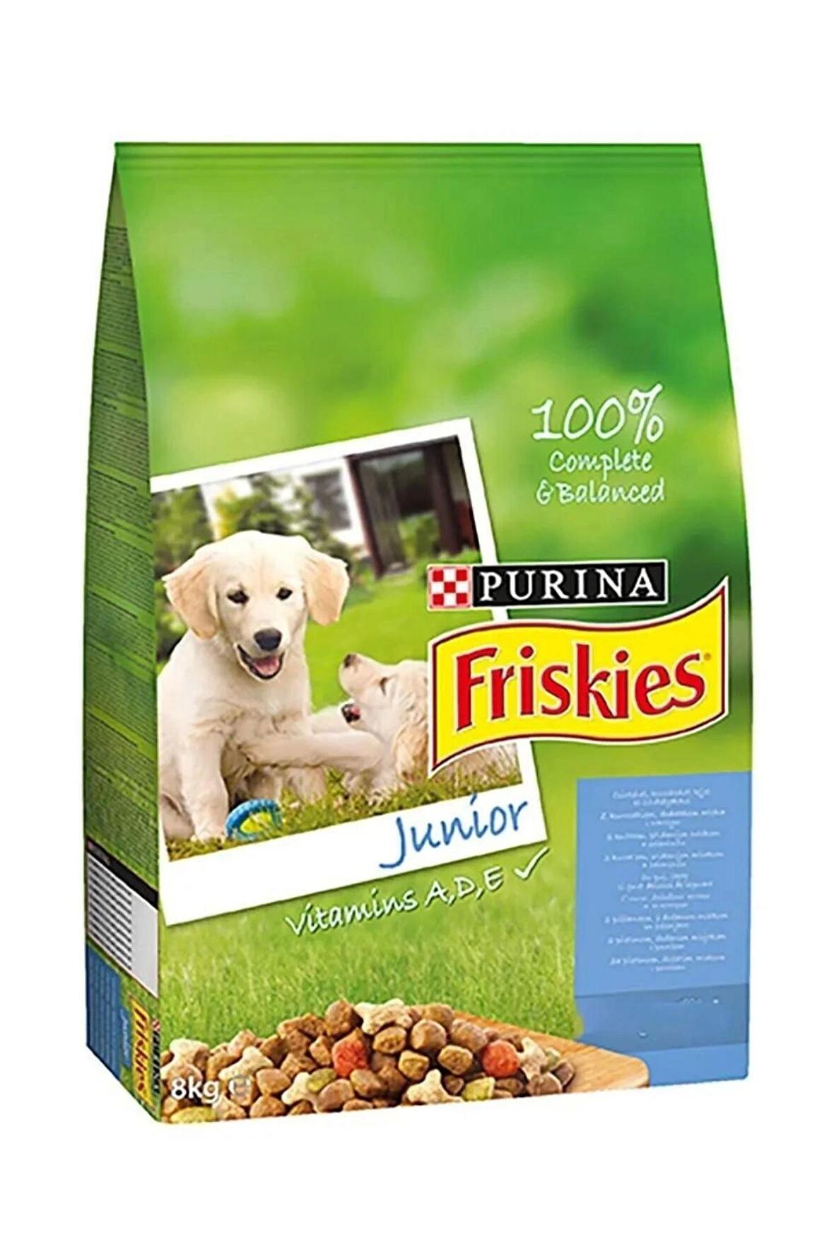 Friskies Köpek Junior Tavuklu ve Sebzeli Kuru Yavru Köpek Maması 2.4 Kg