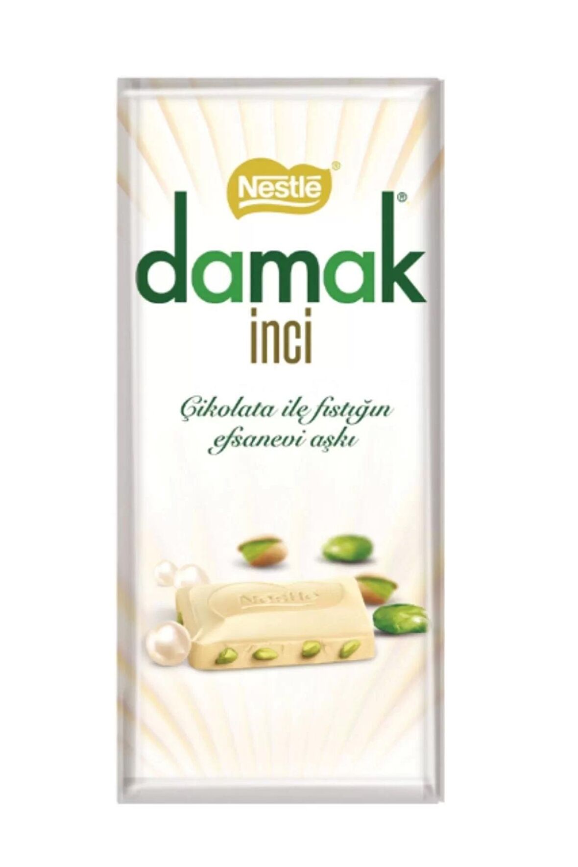 Damak İnci Dikdörtgen Çikolata 70G x 8 Li