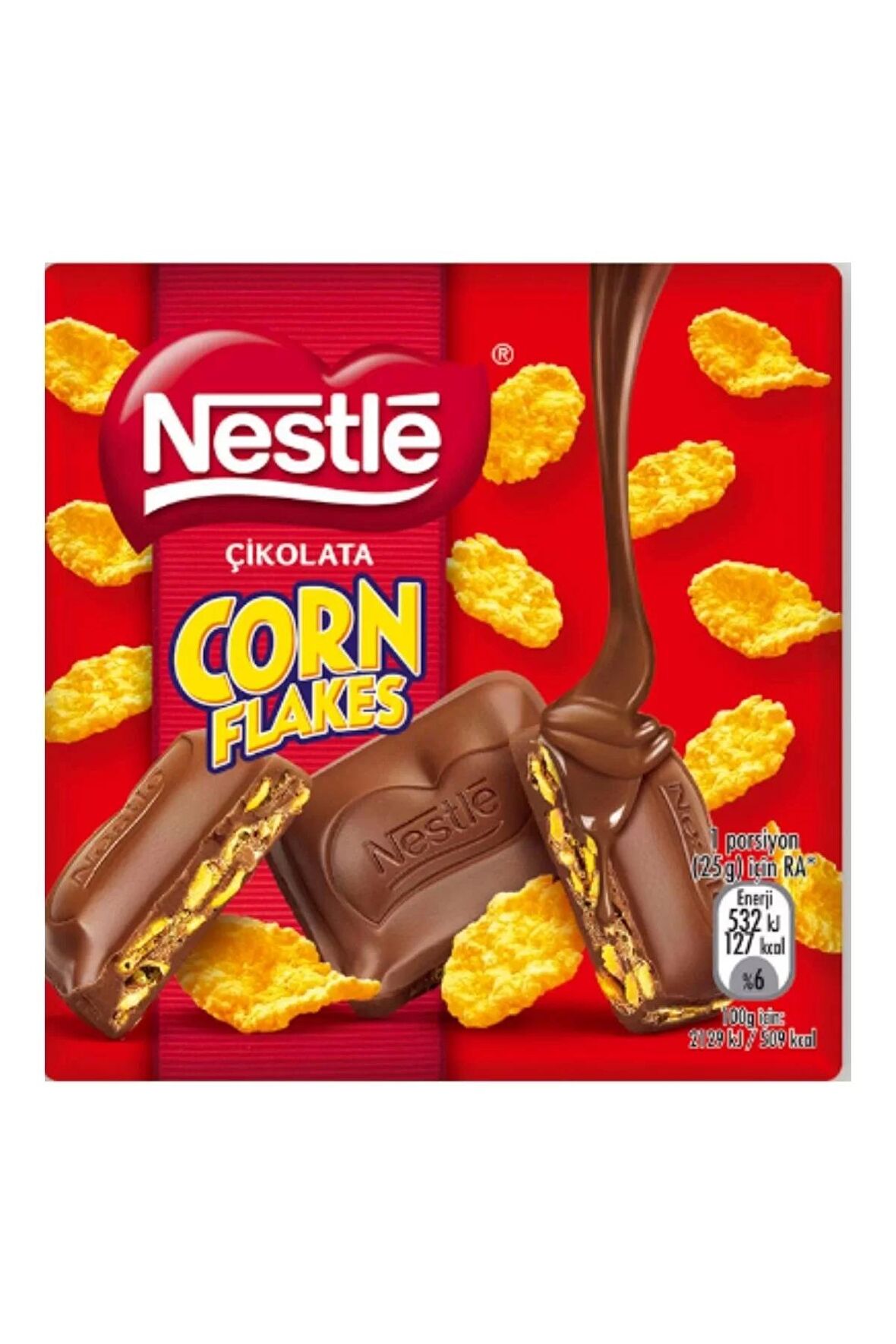 Nestle Classic Sütlü Cornflakes Çikolata 60G x 6Lı