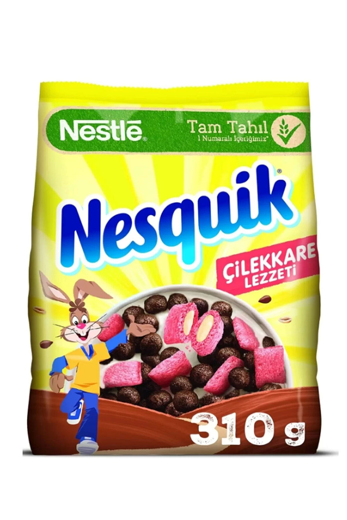 Nesquik Çilekkare Tahıllı Gevrek 310G