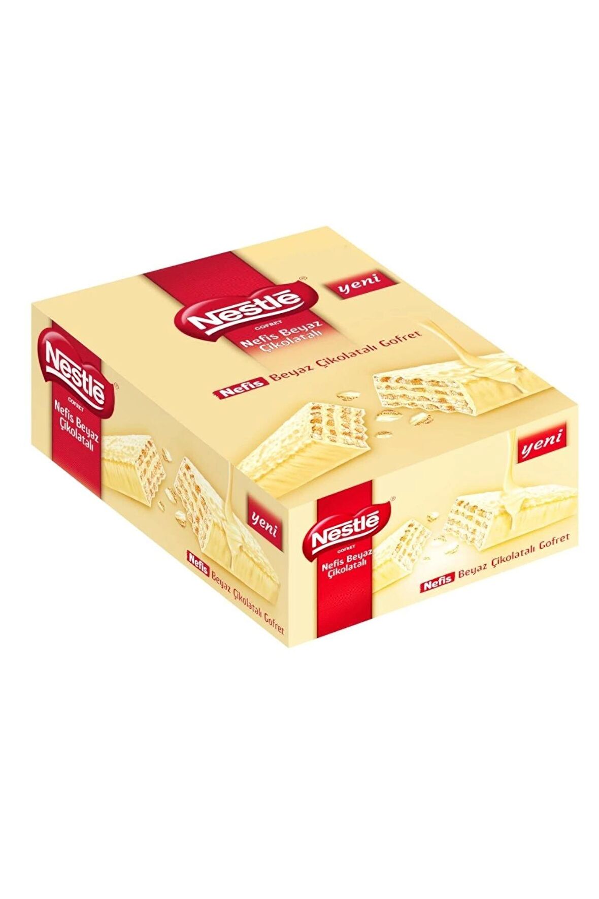 Nestle Beyaz Çıtır Gofret 27G x 20 Li