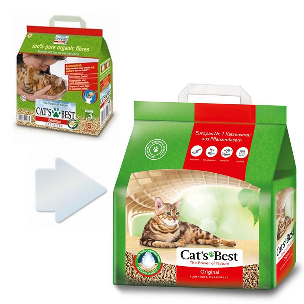 Cats Best Ökoplus Kedi Kumu 5 Lt (2,10Kg)