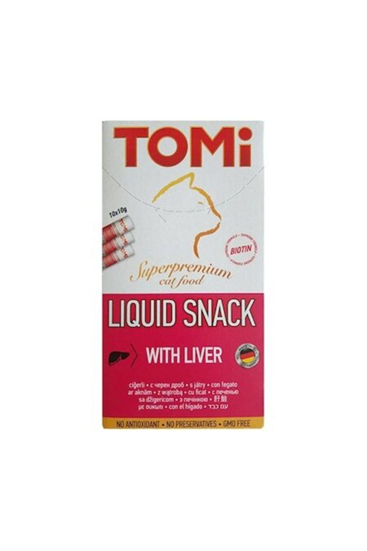 Tomi Kedi Kümes Hayvalı Ve Biotin 10*10gr 100gr