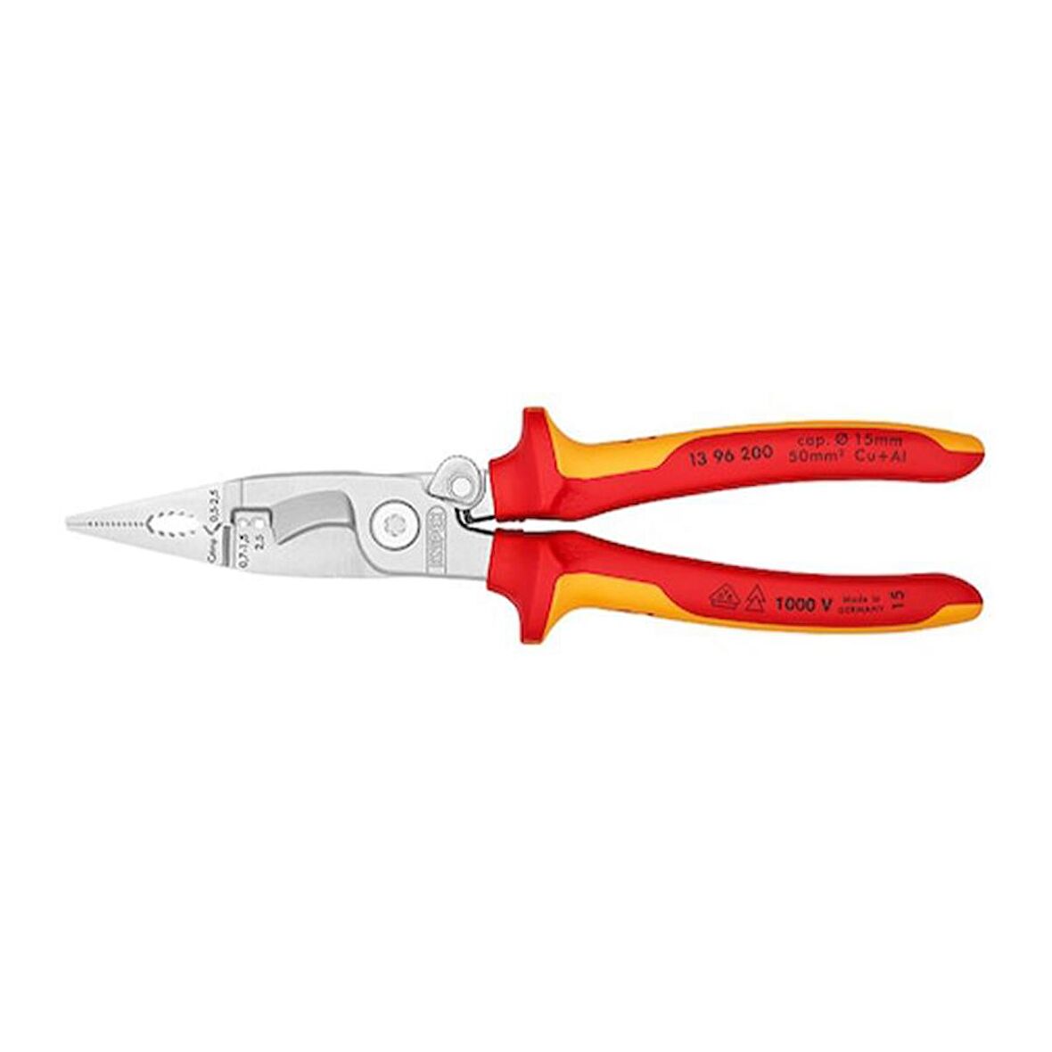 Knipex 1396200 Çok Fonksiyonlu Elektrikçi Pensesi