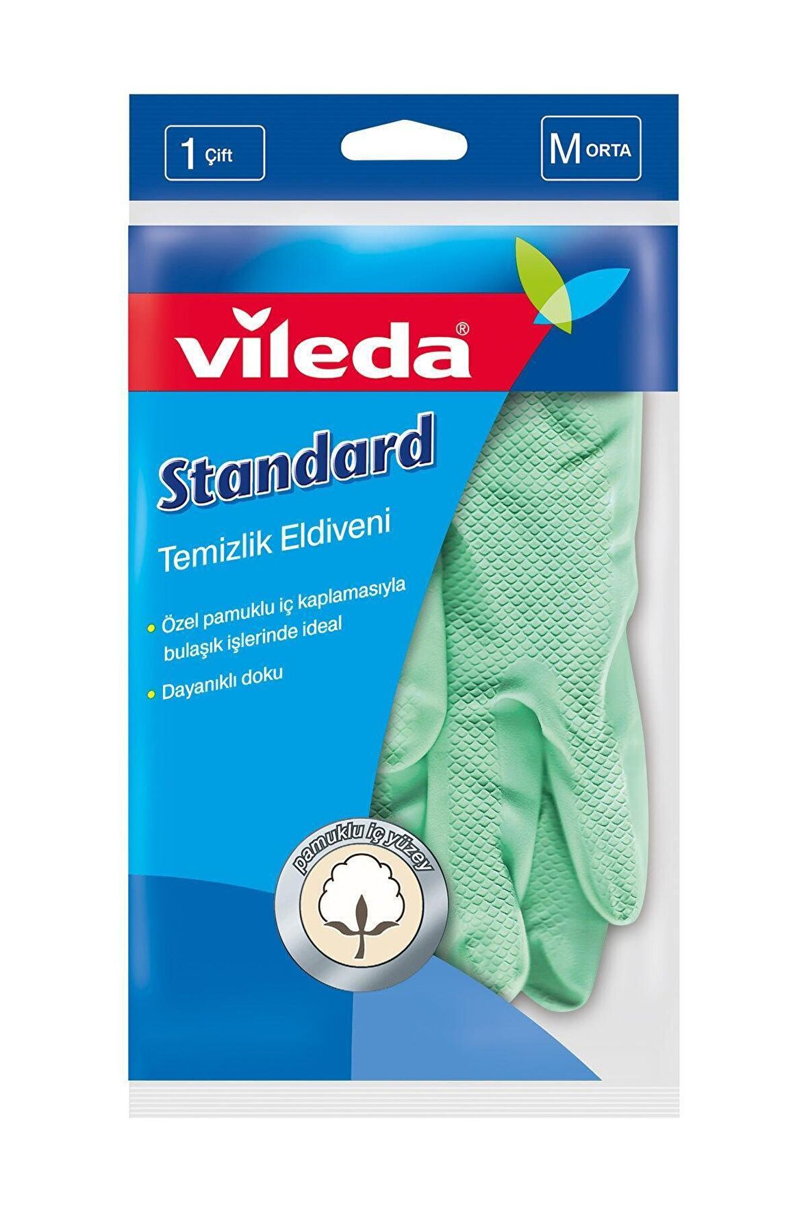 Vileda Standart Eldiven Orta Boy Medium 