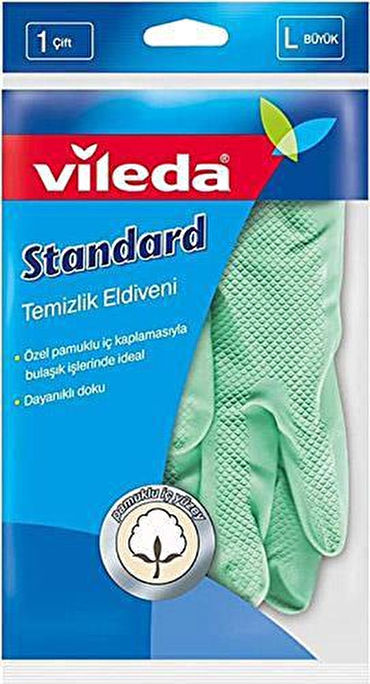 Vileda Standart Bulaşık Eldiveni - Büyük Boy