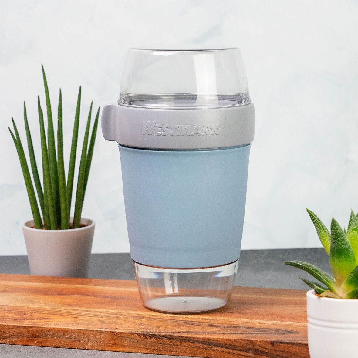 Westmark Yemek-Müsli Kabı Mavi 1150 ml