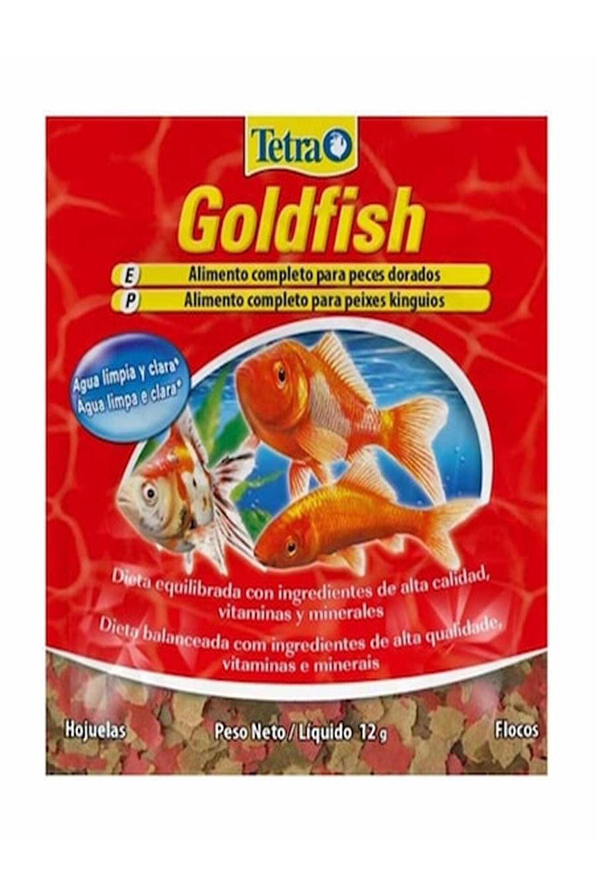 Tetra Goldfish Japon Baliği Yemi 12 Gr