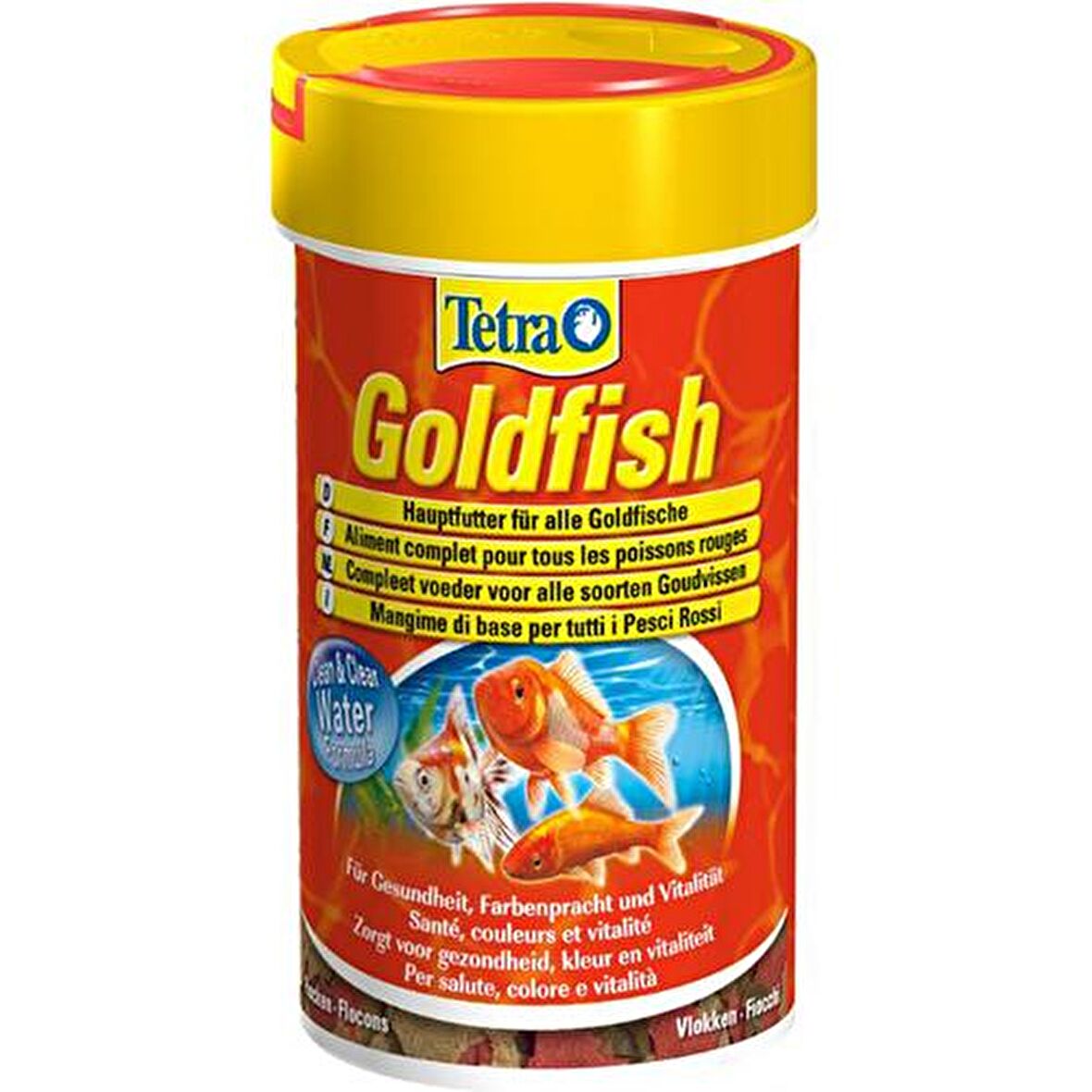 Tetra GoldFish Japon Balıkları için Pul Balık Yemi 100 ml 20 gr