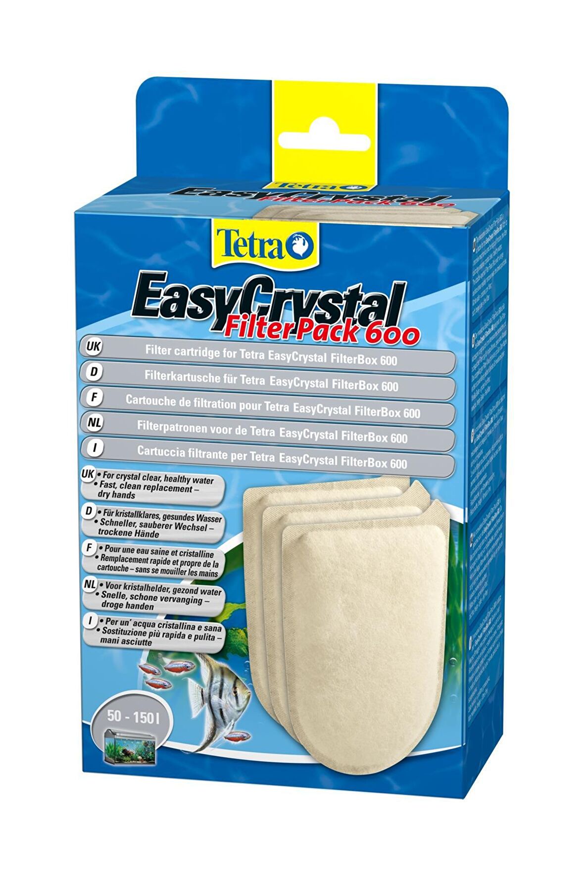 Tetra Easy Crystal Filter Pack 600 /