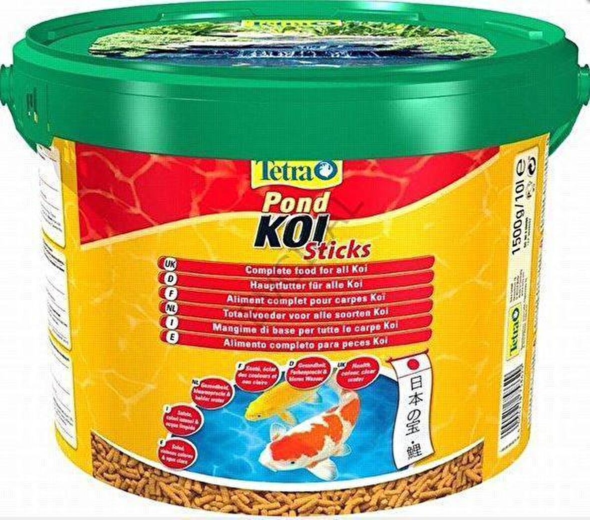 Tetra Pond Koi Sticks Japon Balığı Yemi 10 L 1500 gr