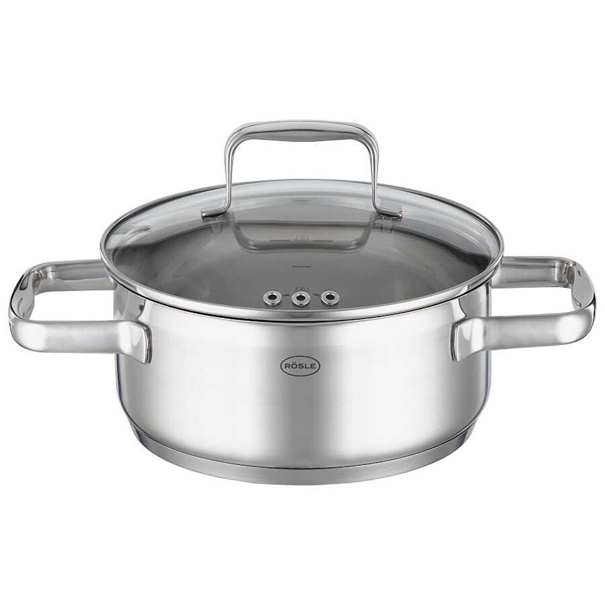 Rösle Charm Kısa Tencere Paslanmaz Çelik 20 cm 91934