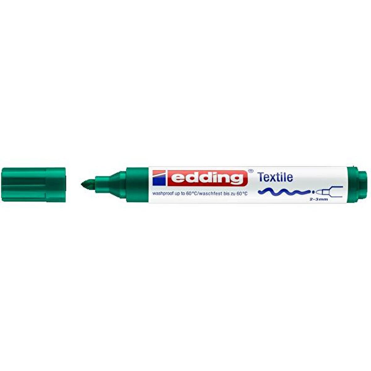 Edding Tekstil Kalemi 2-3mm 4500-Green