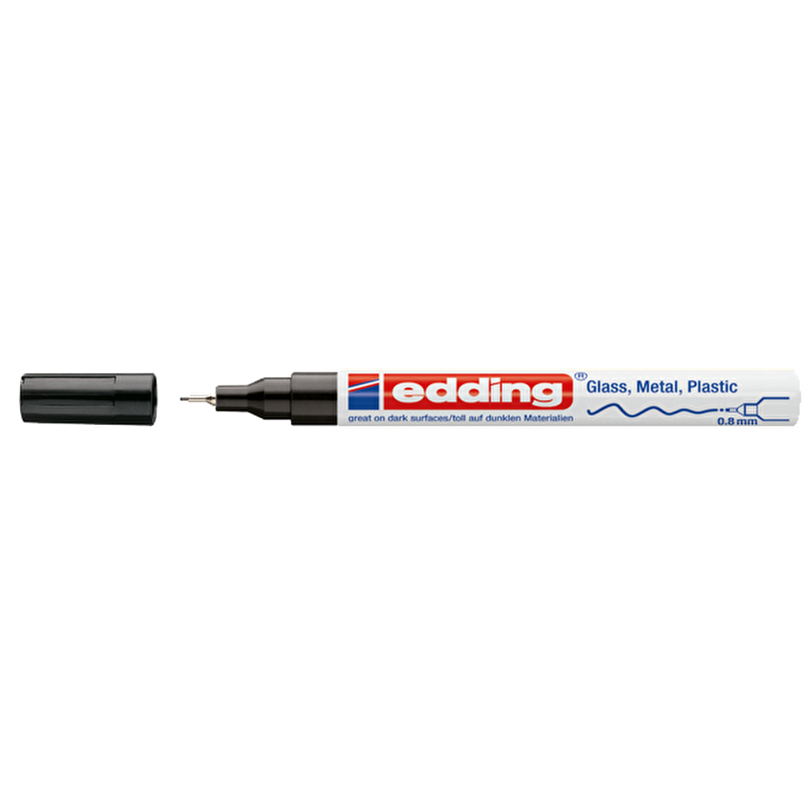 Edding 780 İğne Uçlu Marker Kalem 0.8mm Siyah