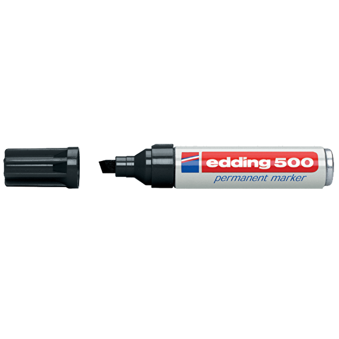 Edding Markör Permanent 2-7 MM Siyah Kesik Uçlu 500