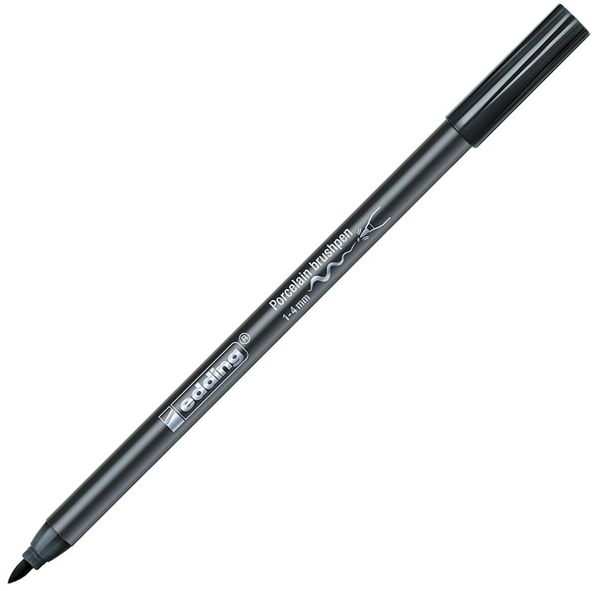 EDDING PORSELEN KALEMİ E-4200 SİYAH 10 Adet