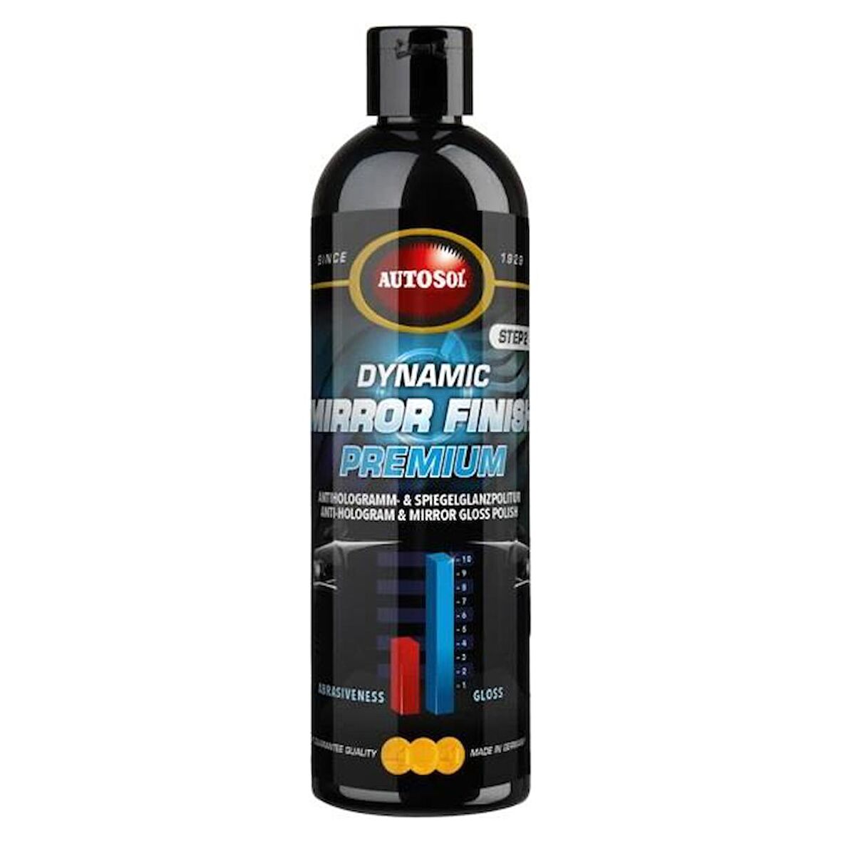 Autosol Dinamik İnce Çizik Hare Giderici, Bitirici Cila 250 ml