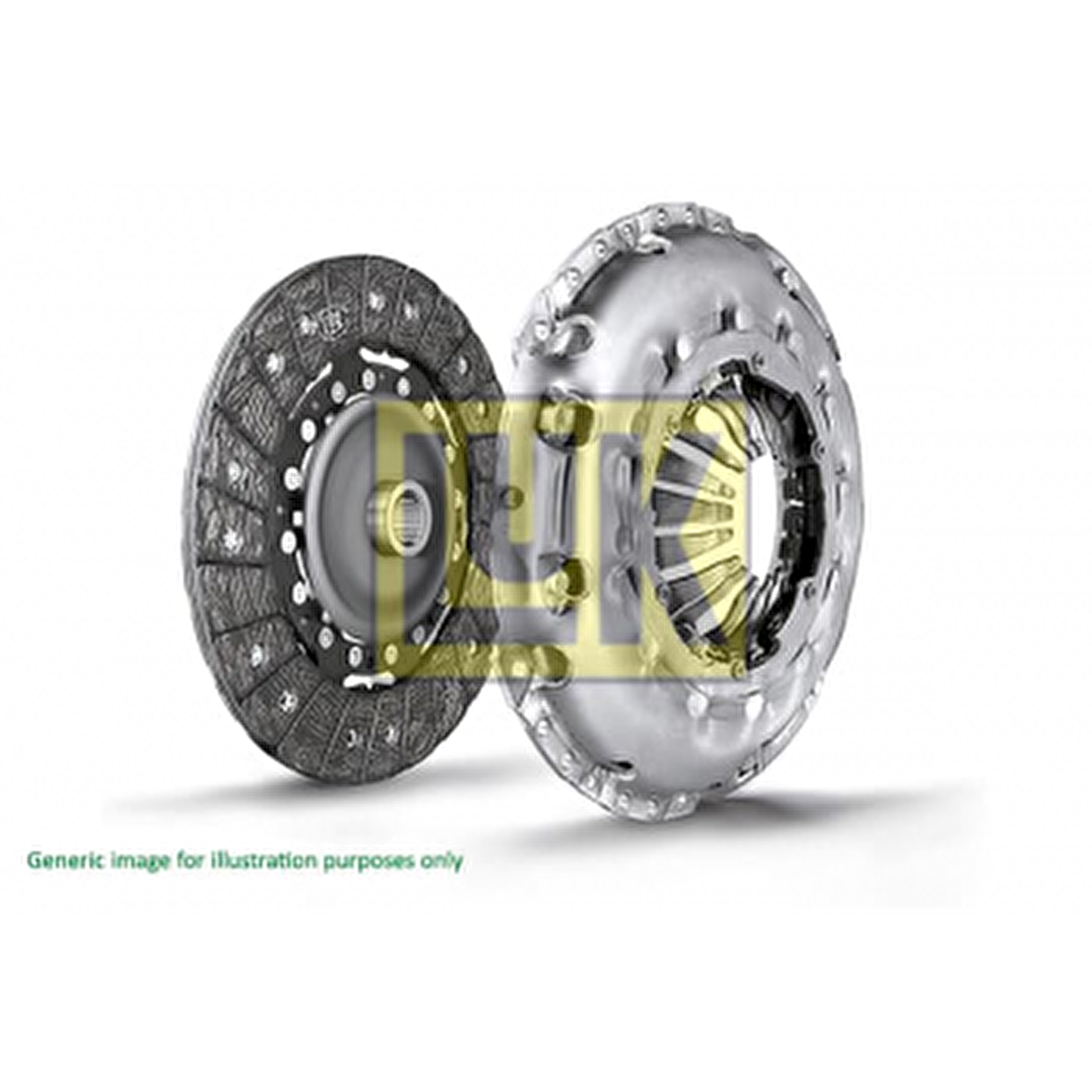 DEBRIYAJ SETI 240MM BASKI+BALATA AMAROK CFPA CDCA CDBA CNFA CNEA 2.0SDI - TDI - BITDI 10- - LUK 624347409