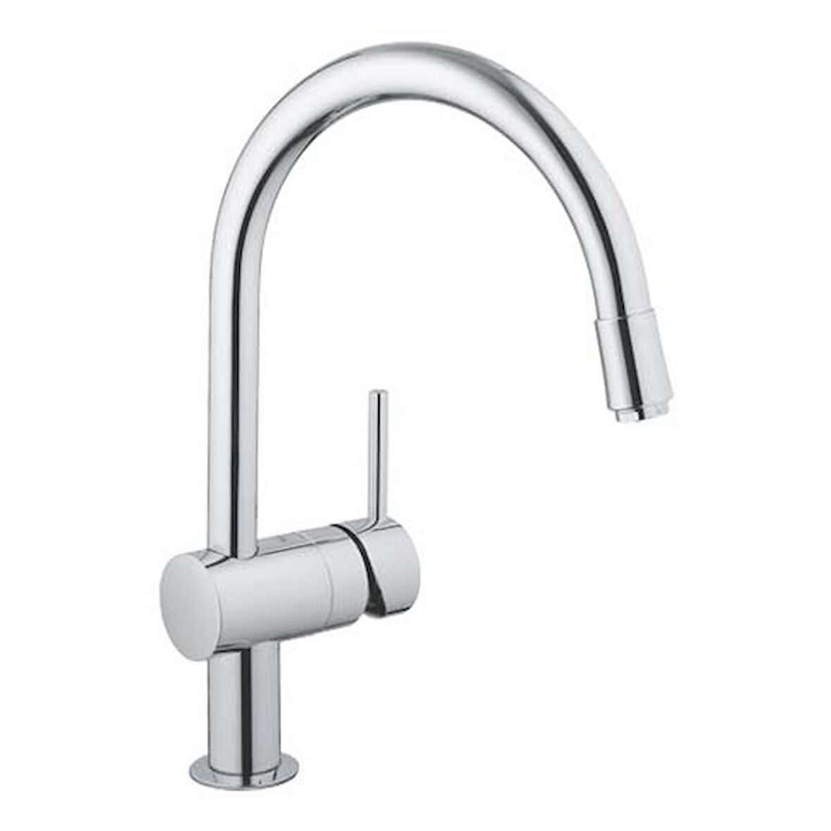 Grohe Eviye Bataryası Spiralli Tek Akışlı Minta Krom - 32918000
