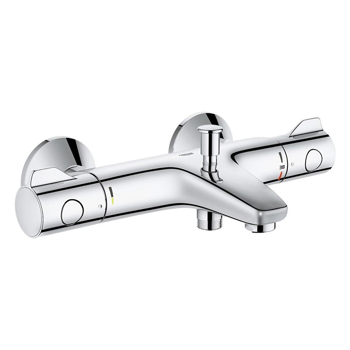 Grohe Grohe Grohtherm 800 34576000 Gümüş Banyo Bataryası