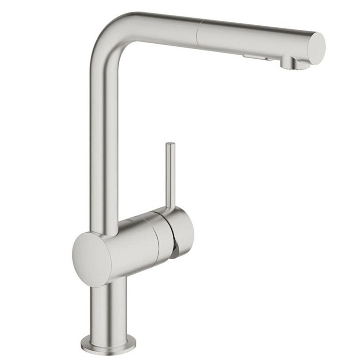 Grohe Eviye Bataryası Spiralli 2 Fonk. Minta SuperSteel- 30274DC0