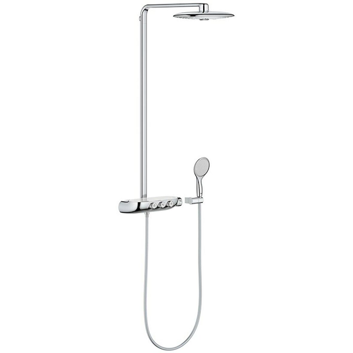 Grohe SmartControl 300 Termostatik Duş Bataryalı Borulu Duş Sistemi - 26250000