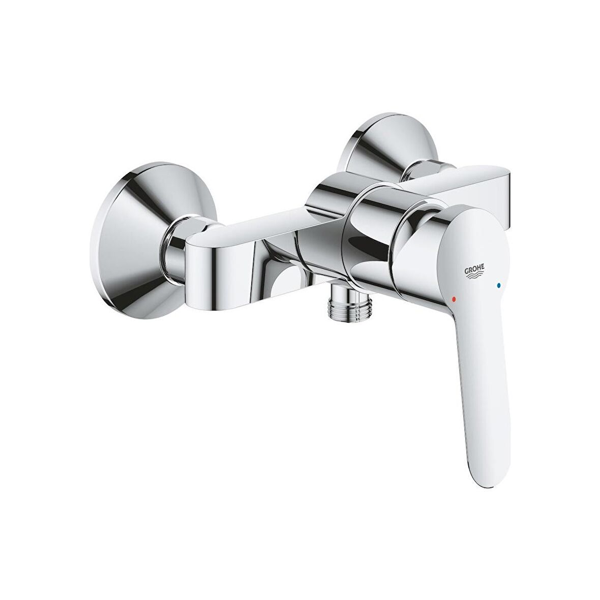 Grohe BauEdge 23636000 Gümüş Banyo Bataryası