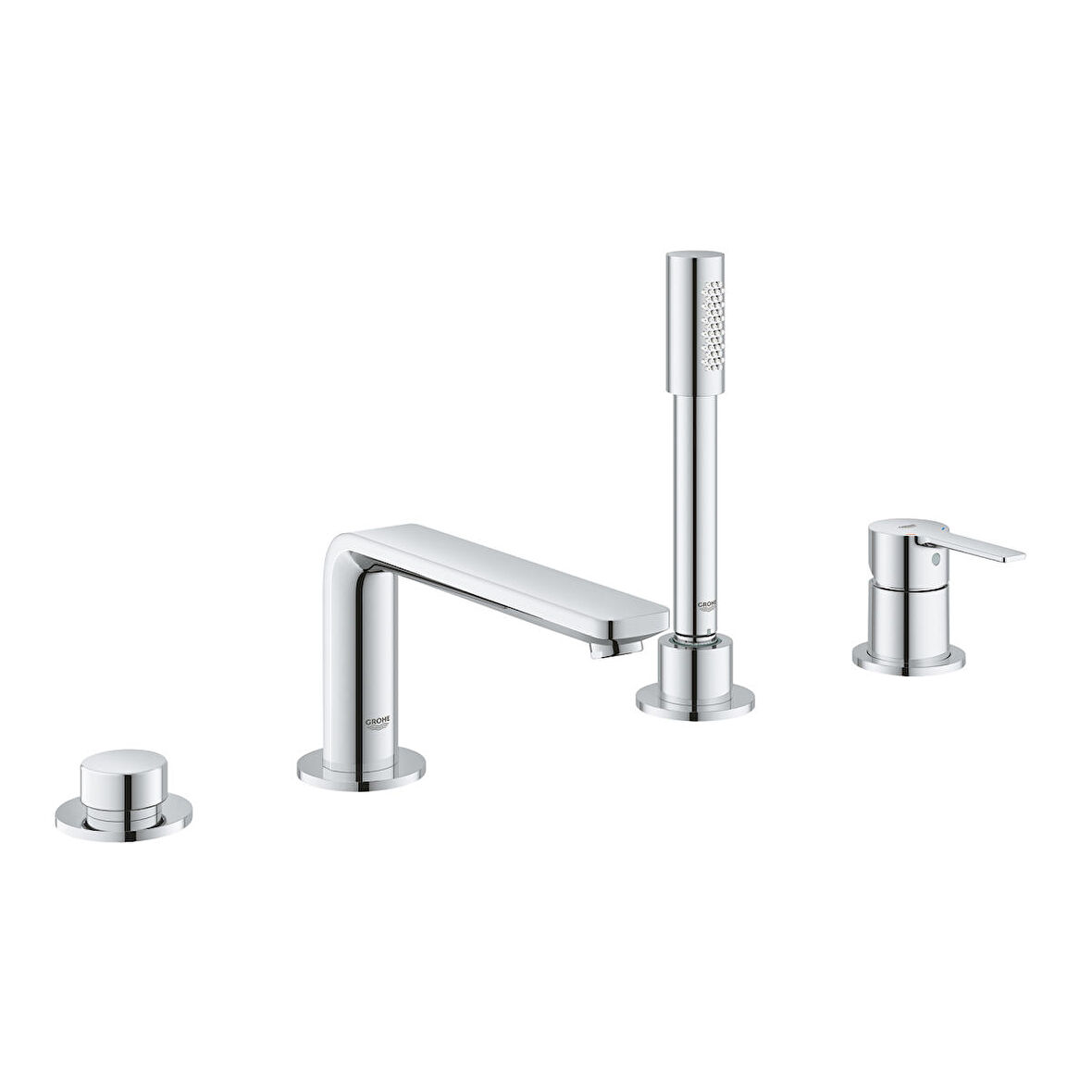 Grohe 19577001 Gümüş Banyo Bataryası