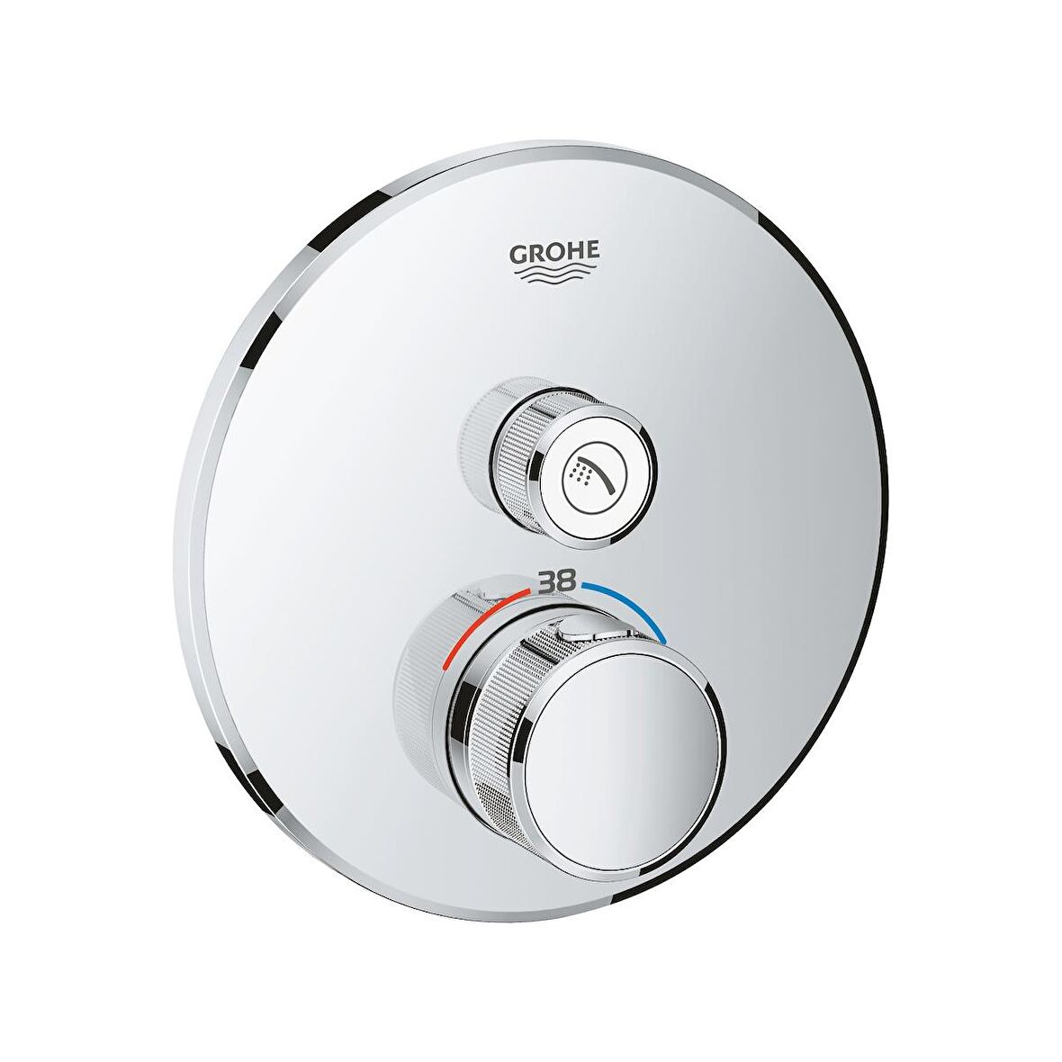 Grohe Grohtherm Smartcontrol 29118000 Gümüş Banyo Bataryası