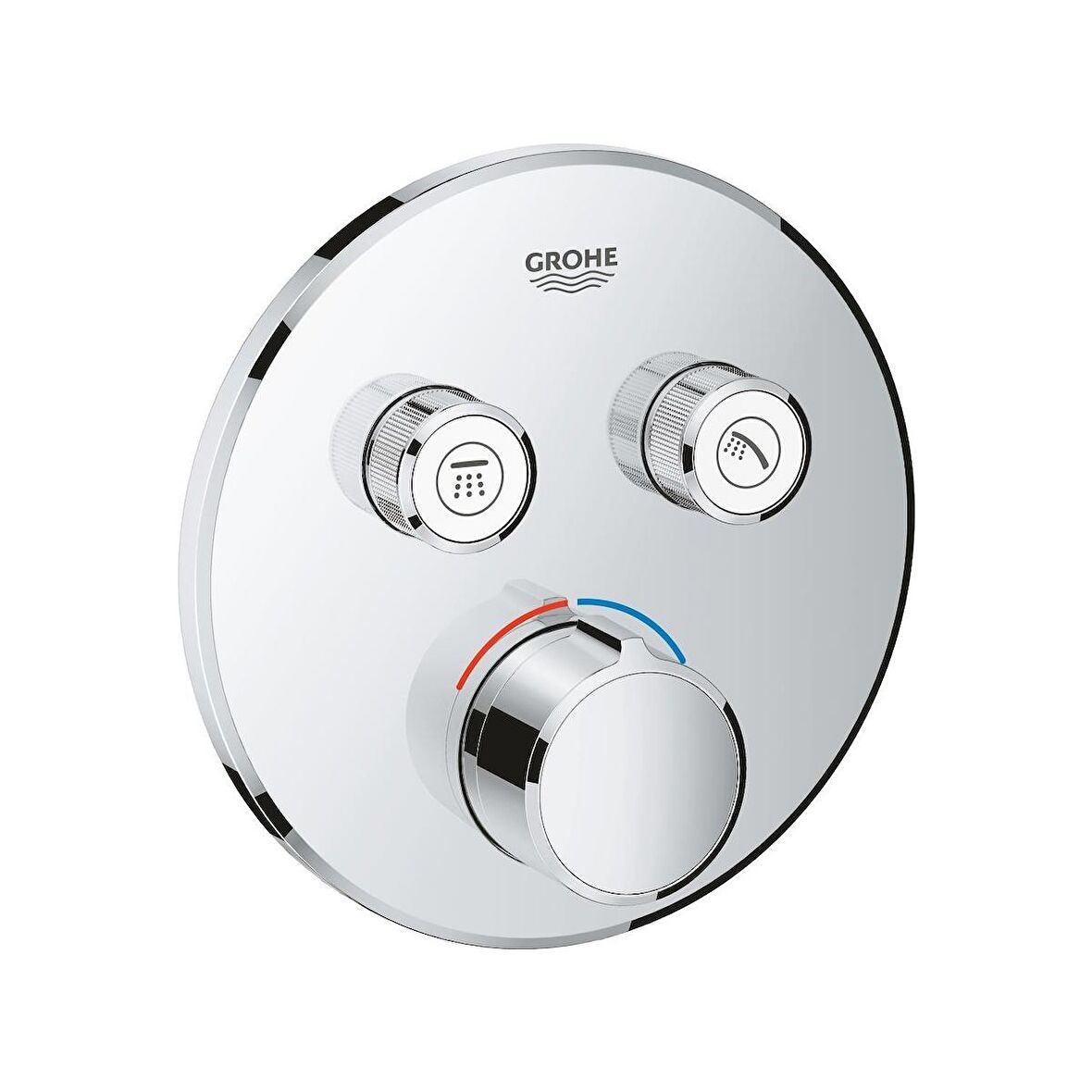 Grohe Grohtherm Smartcontrol 29145000 Gümüş Banyo Bataryası