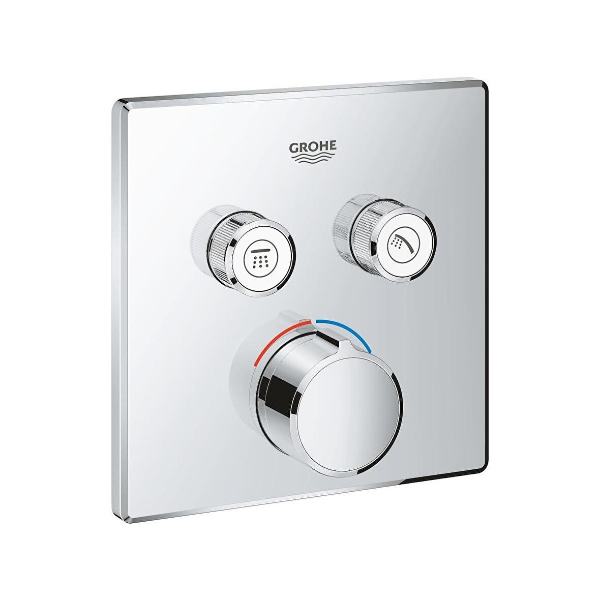 Grohe Grohtherm Smartcontrol 29148000 Gümüş Banyo Bataryası