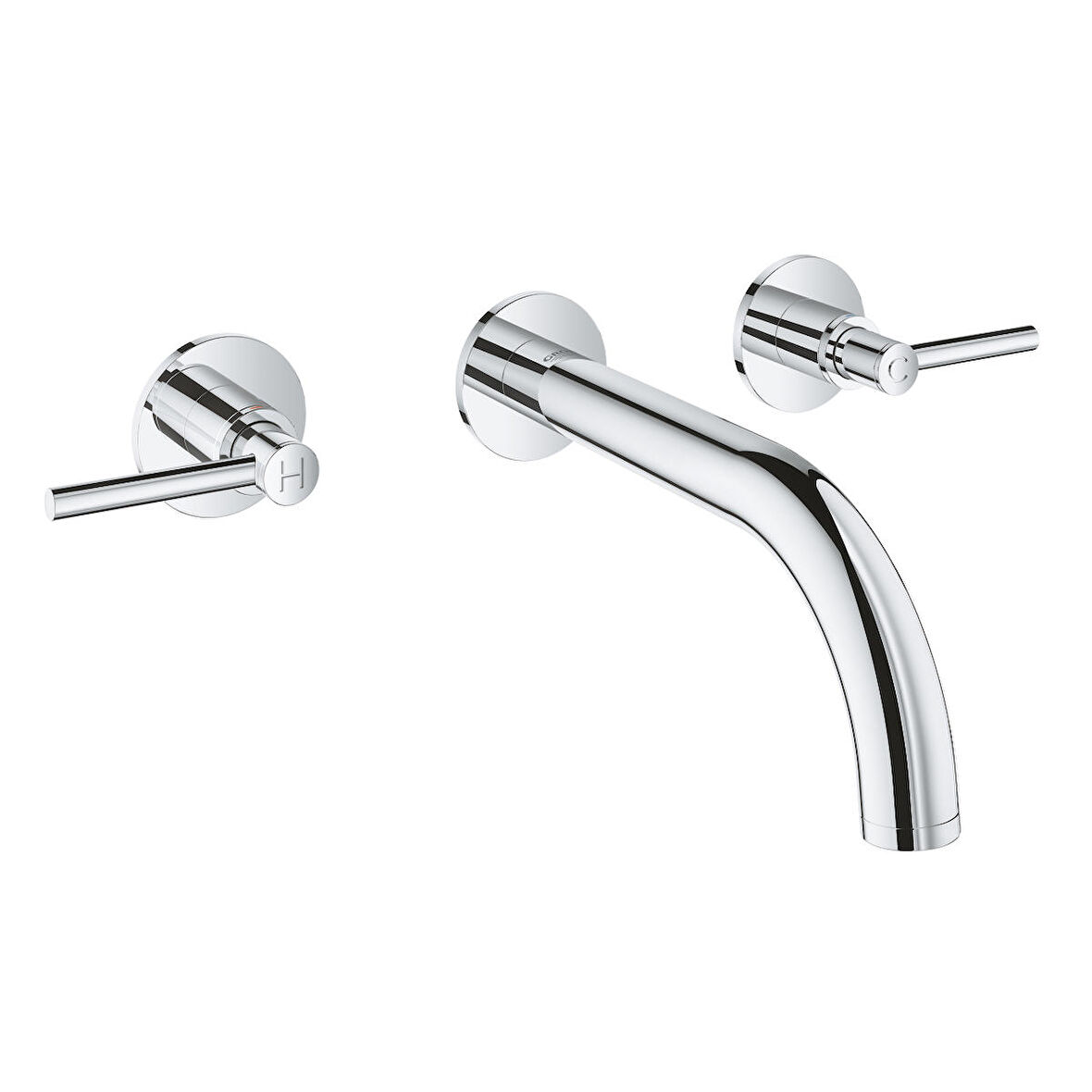 Grohe Lavabo Bataryası Duvardan İki Delikli Atrio Krom - 20169003